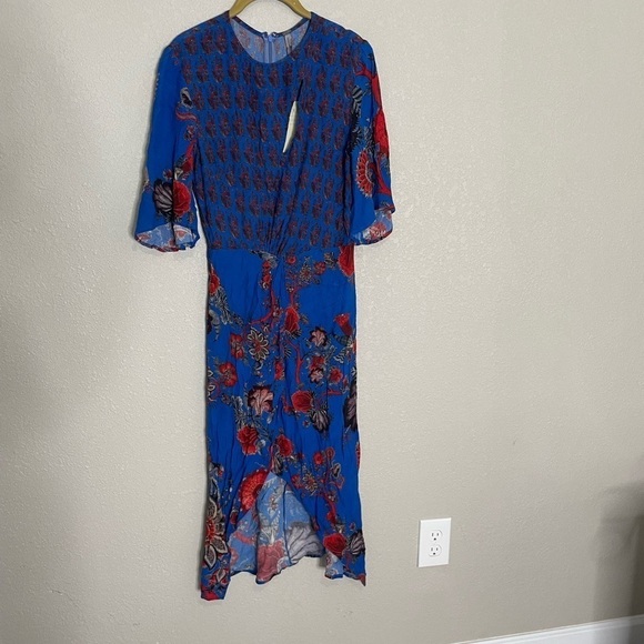 Anthropologie Blank London NWT Floral Boho Maxi Dress Small Sample - Picture 8 of 8
